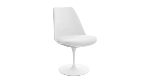 chaise blanche tulipe